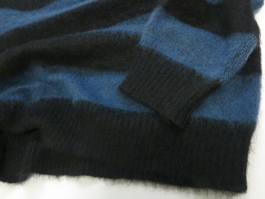 JELADO ジェラード クルーネック ボーダー モヘア セーター Lithium モヘヤ RG13839 【2025年秋冬新作】