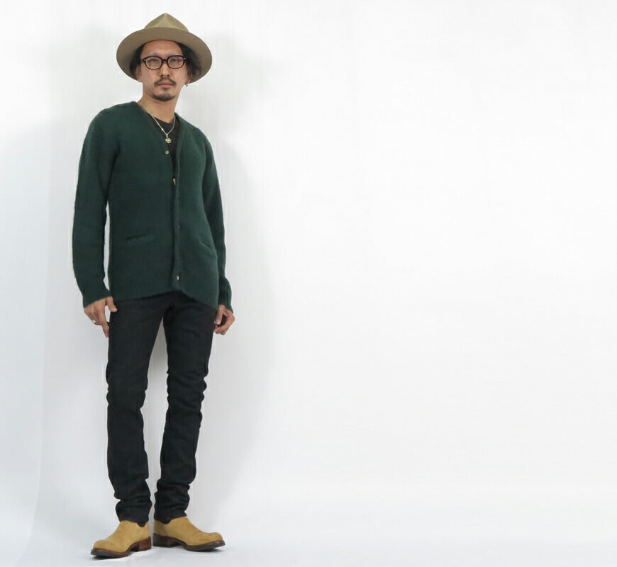 JELADO ジェラード クルーネック ボーダー モヘア セーター Lithium モヘヤ RG13839 【2025年秋冬新作】