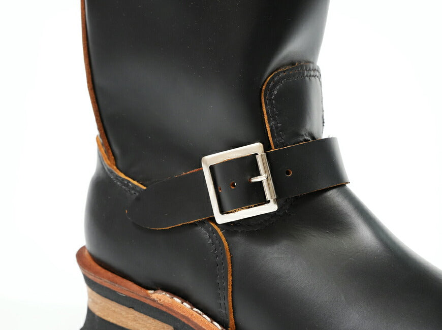 REDWING レッドウィング エンジニアブーツ Black "Klondike" ストーブパイプ ノン・スティールトゥ 茶芯 Dワイズ 11インチ Engineer Stovepipe Style No.2966 【2025年秋冬新作】