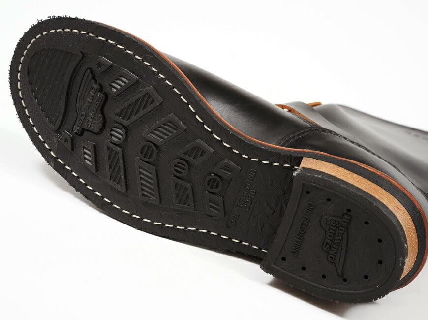 REDWING レッドウィング エンジニアブーツ Black "Klondike" ストーブパイプ ノン・スティールトゥ 茶芯 Dワイズ 11インチ Engineer Stovepipe Style No.2966 【2025年秋冬新作】