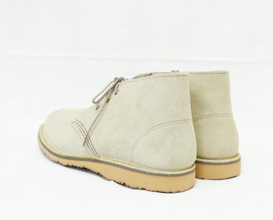 REDWING レッドウィング WEEKENDER CHUKKA チャッカブーツ モハヴェ ホワイトサンド ラフアウト Dワイズ STYLE No.3309 【2025年秋冬新作】