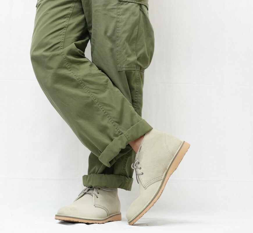 REDWING レッドウィング WEEKENDER CHUKKA チャッカブーツ モハヴェ ホワイトサンド ラフアウト Dワイズ STYLE No.3309 【2025年秋冬新作】