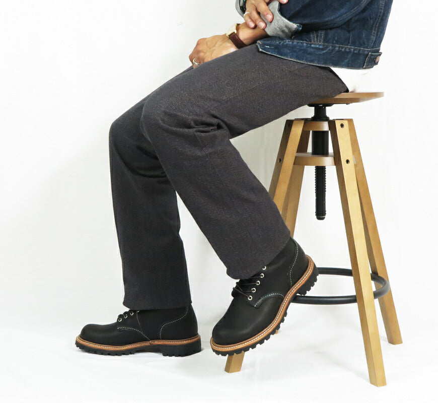 REDWING レッドウィング 8" ロガー ブーツ ブラック「オイルスリック」 Style No.4501 【2025年秋冬新作】