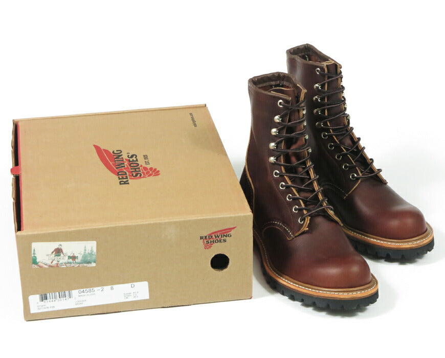 REDWING レッドウィング 8" ロガー ブーツ ブライアー「オイルスリック」 Style No.4585 【2025年秋冬新作】