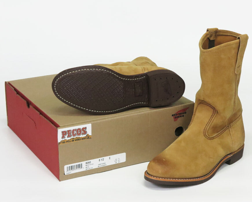 REDWING レッドウィング 11" PECOS ペコス ホーソーンミュールスキナーラフアウト ワーク ブーツ レザー NO.8060 【2025年秋冬新作】