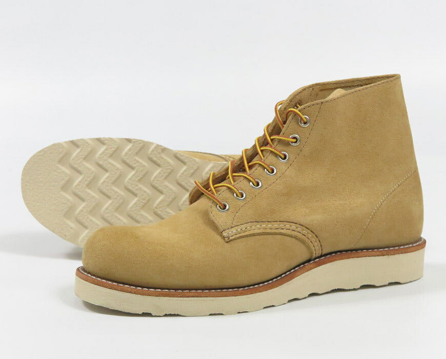 REDWING レッドウィング クラシックワークブーツ 6" Round-toe ホーソーン「アビリーン」ラフアウト Style No.8167 【2025年秋冬新作】