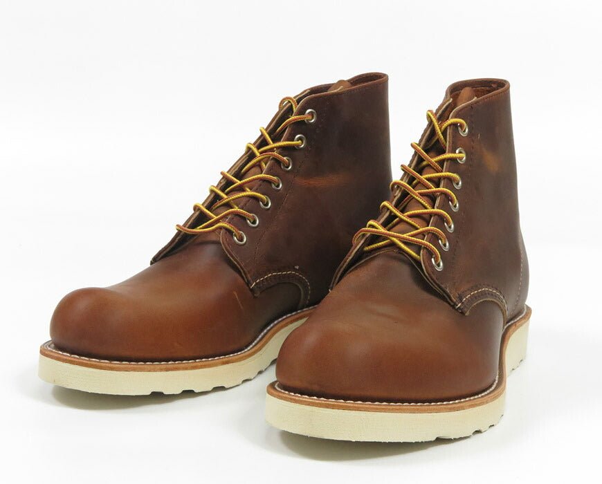 REDWING レッドウィング クラシックワークブーツ 6" Round-toe BLACK CHROME Style No.8165 【2025年秋冬新作】