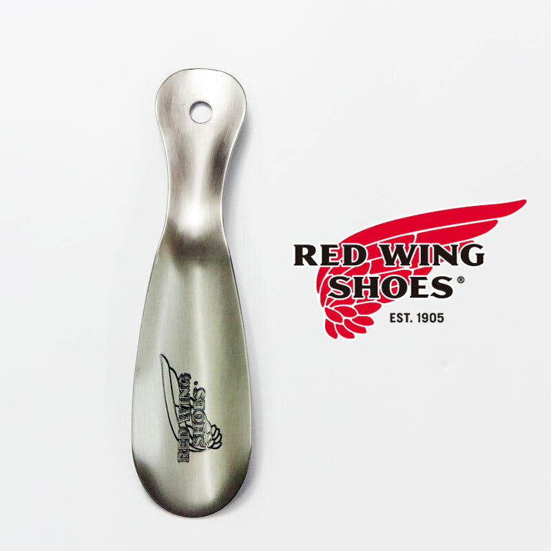 REDWING レッドウィング 純正 シューホーン 靴べら スチール ブーツホーン BOOT HORN BRUSHED NICKEL No.95186 【2025年秋冬新作】