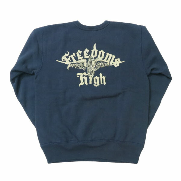 デラックスウェア DELUXEWARE フラットシーマ クルーネック スウェット FREEDOMS ユニオンスペシャル S101-46 【2025年秋冬新作】