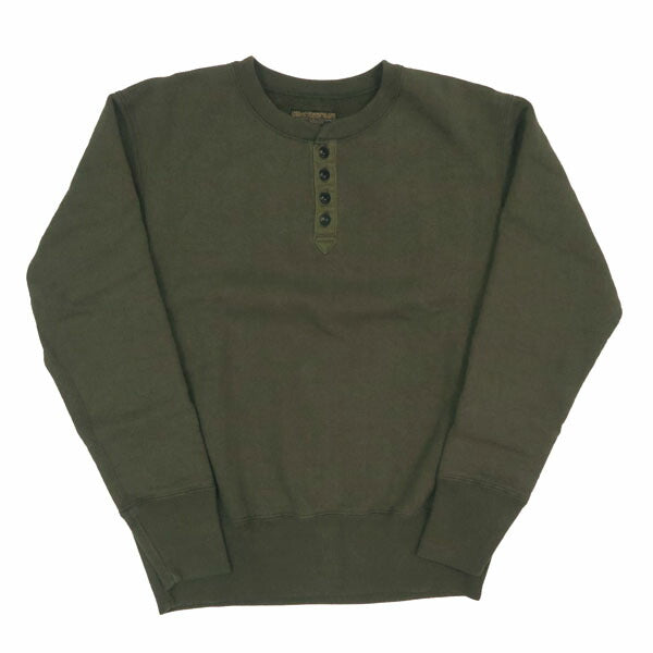 デラックスウェア DELUXEWARE ヘンリーネック スウェット ユニオンスペシャル 吊裏毛 S106-00 【2025年秋冬新作】