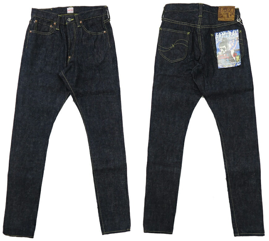 サムライジーンズ SAMURAI JEANS ジーンズ S140VXJ 左綾 17オンス セルビッチデニム 刃モデル テーパード ワンウォッシュ ジーパン 【2024-25年秋冬新作】
