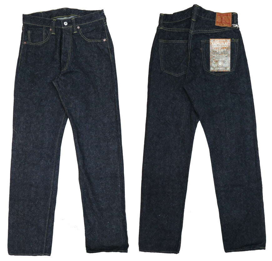 사무라이진즈 SAMURAI JEANS 진즈 S2000HX 오토코기 15oz 카타나미미 셀비지 데님 인디고 원워시 대전 모델