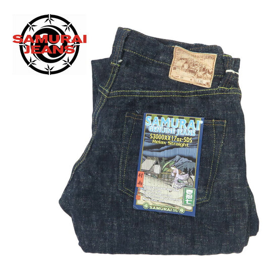 サムライジーンズ SAMURAI JEANS ジーンズ S3000XX17oz-SDS スラブ村雨モデル ワンウォッシュ ジーパン 【2025年春夏新作】