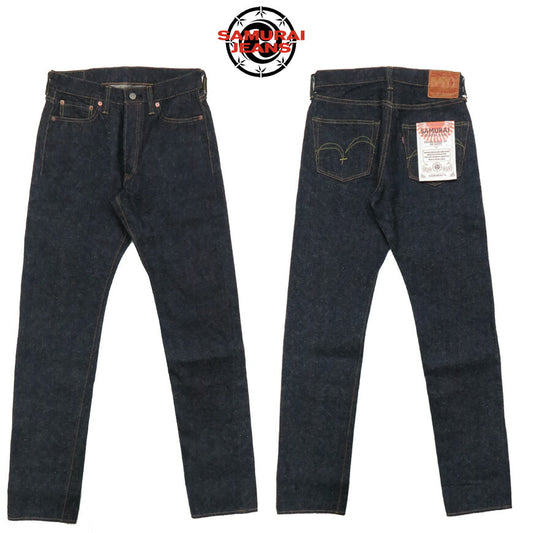 サムライジーンズSAMURAIJEANSレギュラーストレートジーンズS510HXSAMURAIVintageModel男気15oz刀耳セルビッチワンウォッシュジーパン【2022-23年秋冬新作】