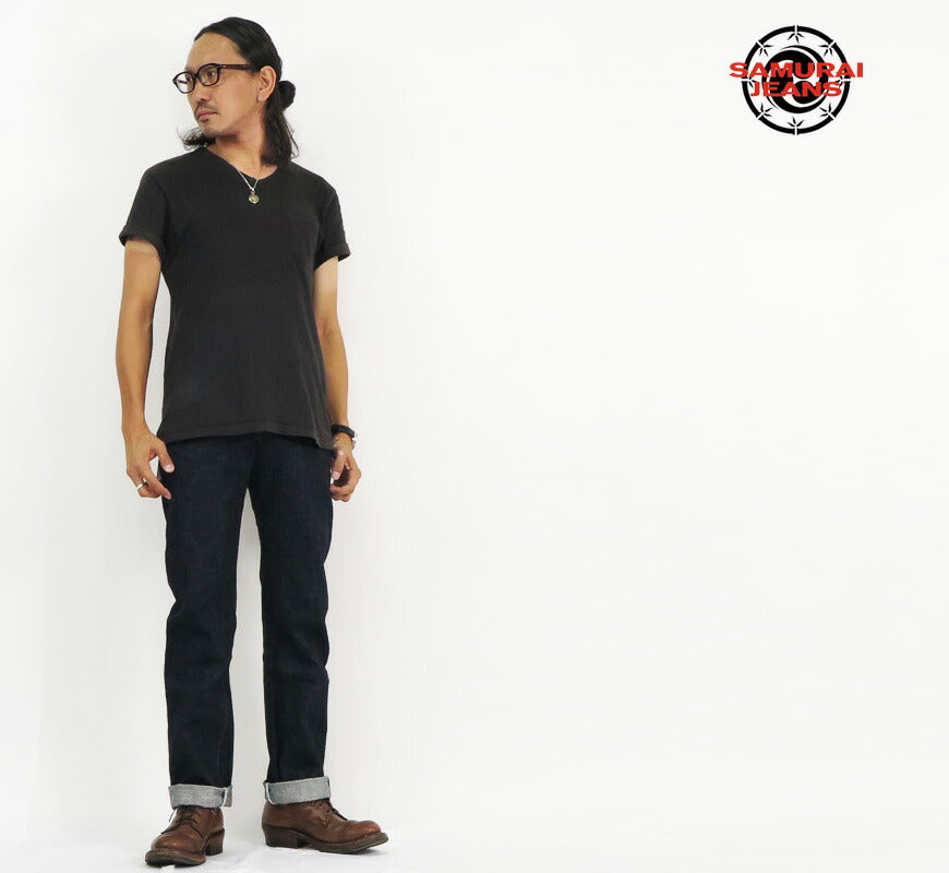サムライジーンズSAMURAIJEANSジーンズS510XX21OZ2新・510モデルレギュラーストレート最強21ozセルビッチデニムワンウォッシュジーパン【2021-22年秋冬新作】