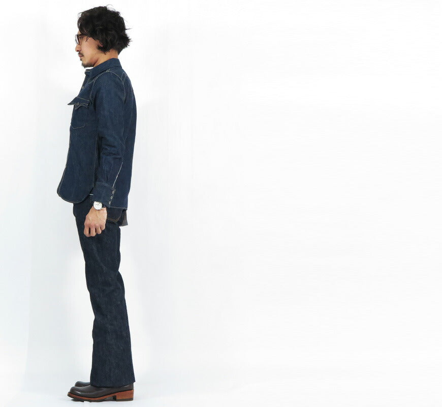 サムライジーンズSAMURAIJEANSジーンズS512BCスリムブーツカット19oz刀耳セルビッチデニムワンウォッシュジーパン【2021-22年秋冬新作】