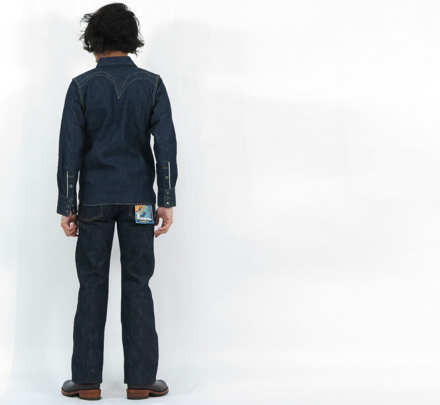 サムライジーンズSAMURAIJEANSジーンズS512BCスリムブーツカット19oz刀耳セルビッチデニムワンウォッシュジーパン【2021-22年秋冬新作】