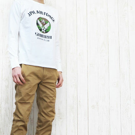 サムライジーンズSAMURAIJEANSＴシャツ長袖「JPONAIRFORCE」