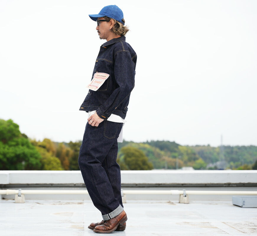 ストラスバーガー STRASSBURGER & Co. 14.5oz デニムジャケット 1st 大戦モデル SBJ-145-301 JUMBOセルビッチデニム 【2026年春夏新作】