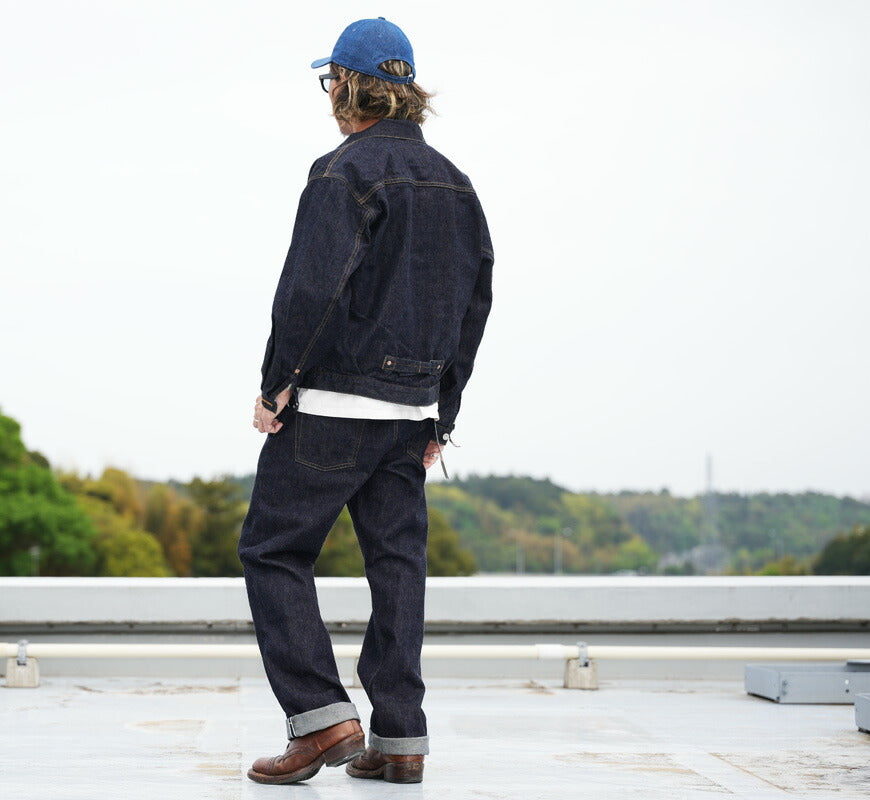ストラスバーガー STRASSBURGER & Co. 14.5oz デニムジャケット 1st 大戦モデル SBJ-145-301 JUMBOセルビッチデニム 【2026年春夏新作】