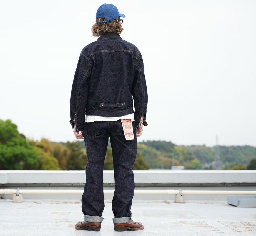 ストラスバーガー STRASSBURGER & Co. 14.5oz デニムジャケット 1st 大戦モデル SBJ-145-301 JUMBOセルビッチデニム 【2026年春夏新作】