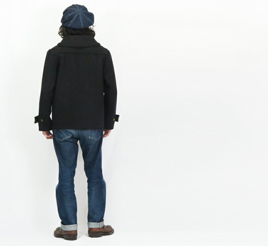 SUGAR CANE シュガーケーン MFSC 30oz ヘリンボーンツイル ウールメルトン ダッフルコート SUBMARINER 30oz HBT WOOL FAIRWATER DUFFLE COAT Mister Freedom ミスターフリーダム SC15636【2024-25年秋冬新作】