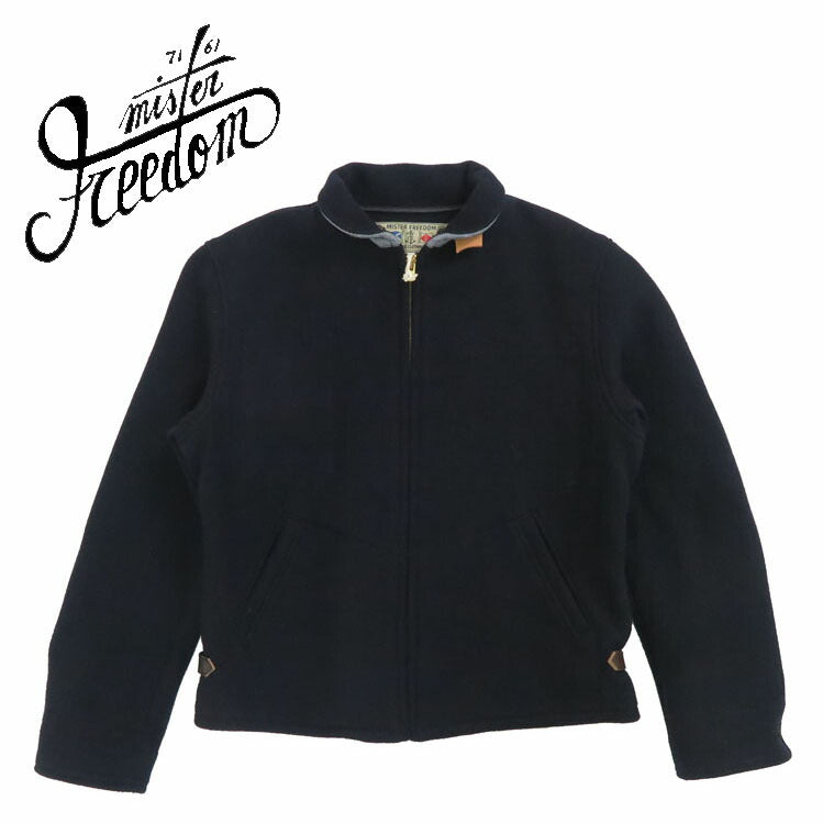 SUGAR CANE シュガーケーン MFSC ジャケット 26oz ウールメルトン サブジャケット 26oz.WOOL MELTON "BARRACUDA" SUBJACKET Mister Freedom ミスターフリーダム SC15637【2024-25年秋冬新作】