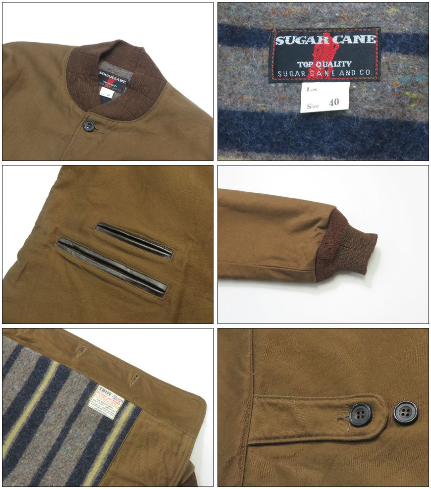 SUGAR CANE シュガーケーン モールスキンジャケット FICTION ROMANCE 9.5oz. MOLESKIN JACKET SC15831 【2025年秋冬新作】