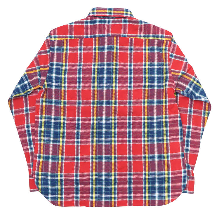 シュガーケーン SUGAR CANE 長袖 ワークシャツ ツイルチェック TWILL CHECK WORK SHIRT SC29363【2024-25年秋冬新作】