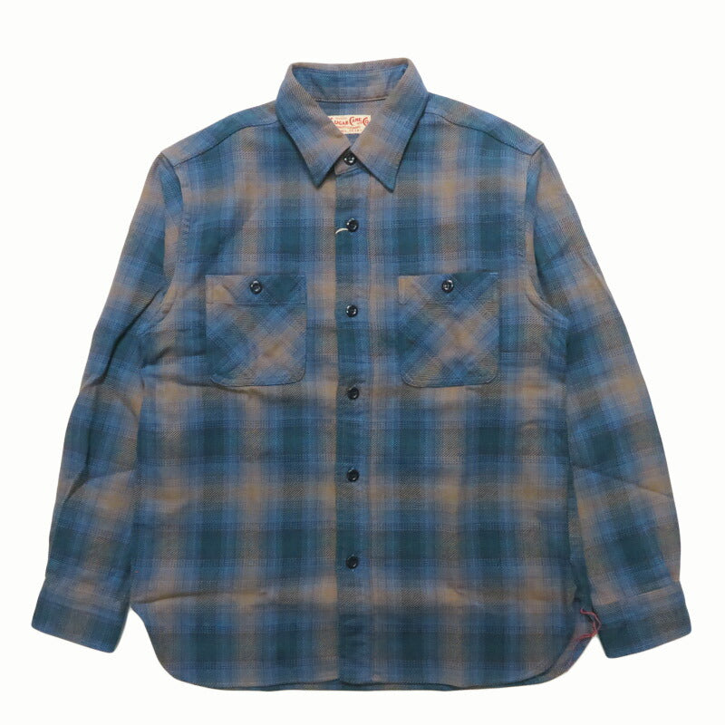 シュガーケーン SUGAR CANE 長袖 ツイルチェックワークシャツ  TWILL CHECK WORK SHIRT SC29561【2025年秋冬新作】