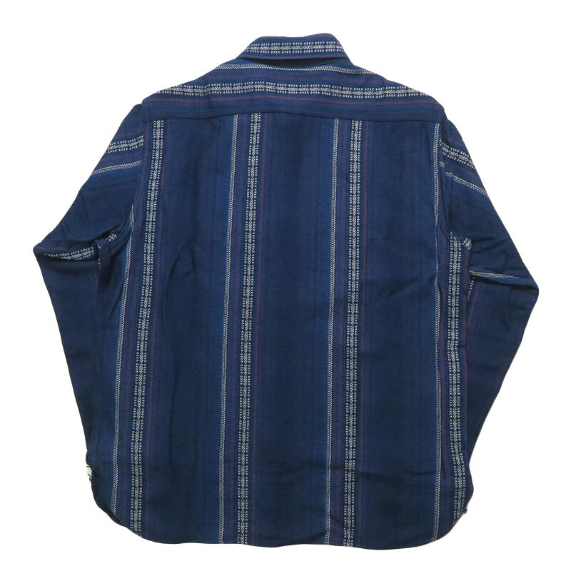 シュガーケーン SUGAR CANE 長袖 ネイティブアメリカン ワーク シャツ NATIVE AMERICAN INDIGO DOBBY WORK SHIRT SC29579 【2025年秋冬新作】