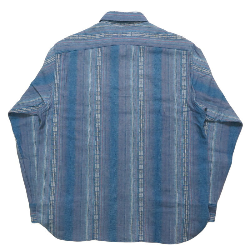 シュガーケーン SUGAR CANE 長袖 ネイティブアメリカン ワーク シャツ NATIVE AMERICAN INDIGO DOBBY WORK SHIRT SC29579 【2025年秋冬新作】