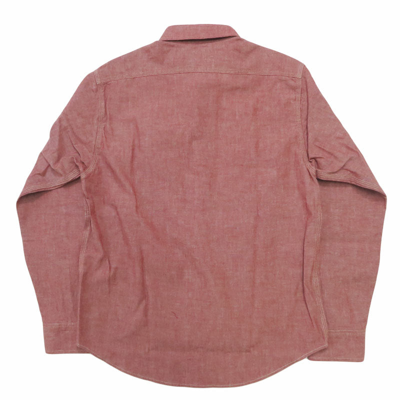 シュガーケーン SUGAR CANE 長袖 レッドシャンブレーシャツ ワークシャツ RED CHAMBRAY WORK SHIRT SC29682 【2026年春夏新作】