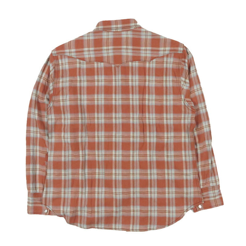シュガーケーン SUGAR CANE ヘリンボーン チェック柄ウエスタンシャツ WASHER HERRINGBONE CHECK WESTERN SHIRT SC29687　【2026年春夏新作】