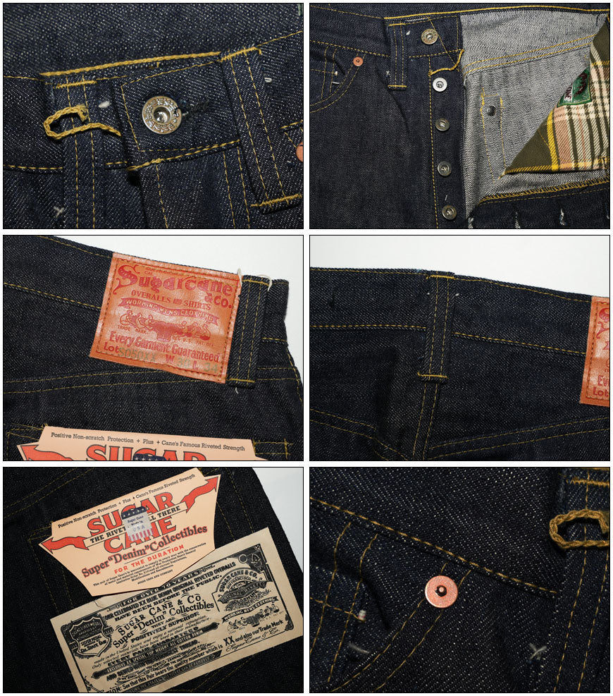 SUGAR CANE シュガーケーン Super Denim Collectibles #50 13.5oz. ジーンズ  1940’s SPECIAL Made in USA Lot.49050 【2026年春夏新作】