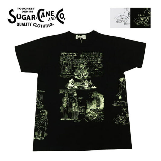 シュガーケーン SUGAR CANE 半袖 Tシャツ 1920's CARTOON AMONG OURSELVES Made in U.S.A SC79584【2025年春夏新作】