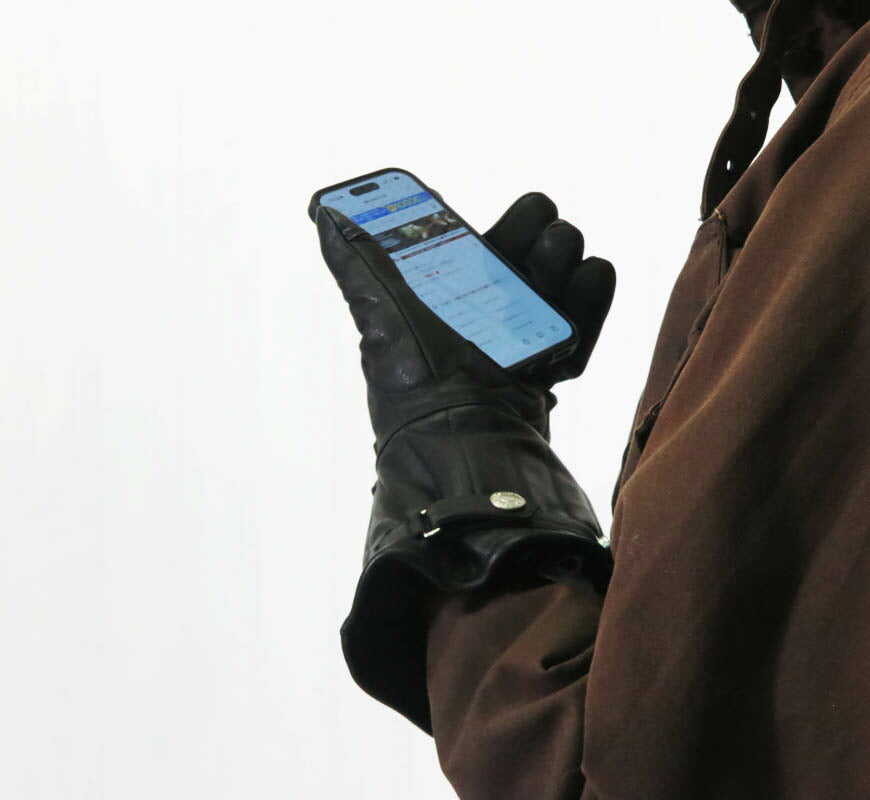 ショット Schott レザー WINTER GLOVE LONG ウィンターグローブ ロング 牛革 手袋 sch4970047