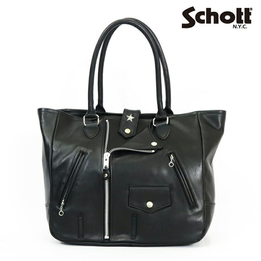 ショット Schott レザー ライダース トートバッグ 牛革 SCH4976008 【2025年春夏新作】