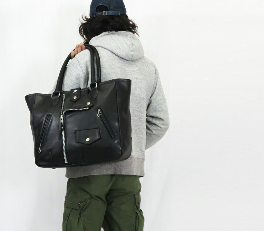 ショット Schott レザー ライダース トートバッグ 牛革 SCH4976008 【2025年春夏新作】