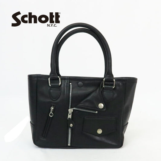 ショット Schott MINI RIDERS TOTE BAG ミニ ライダース トートバッグ 牛革 SCH4976010【2025年春夏新作】