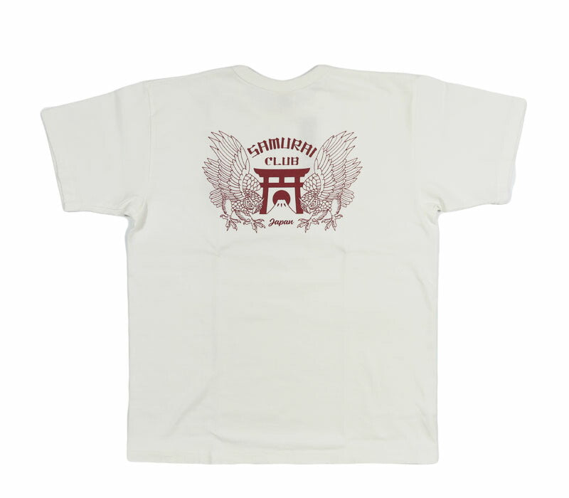 サムライジーンズSAMURAIJEANSヘビーウエイトTシャツ日本製”SAMURAICLUB”SCT26-101【2026年春夏新作】