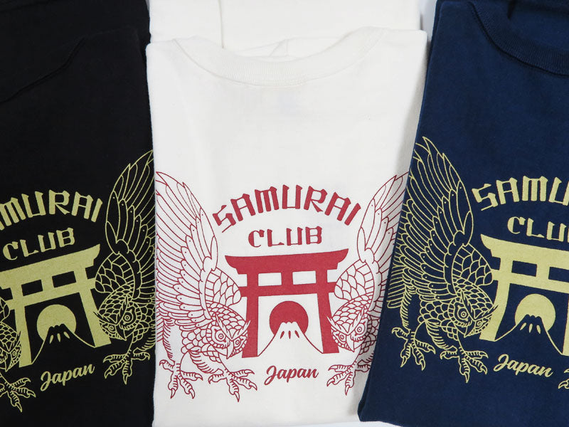サムライジーンズSAMURAIJEANSヘビーウエイトTシャツ日本製”SAMURAICLUB”SCT26-101【2026年春夏新作】
