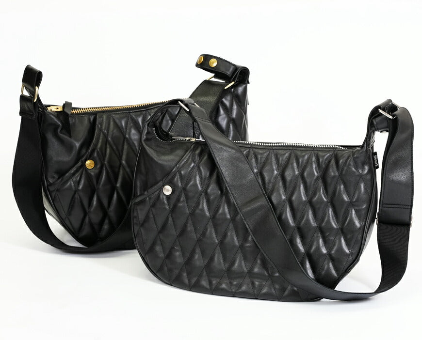 ショット Schott レザー キルティング パッテッド バナナ バッグ ショルダーバッグ メッセンジャーバッグ 牛革 3109022 【2026年春夏新作】