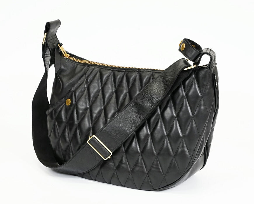 ショット Schott レザー キルティング パッテッド バナナ バッグ ショルダーバッグ メッセンジャーバッグ 牛革 3109022 【2026年春夏新作】