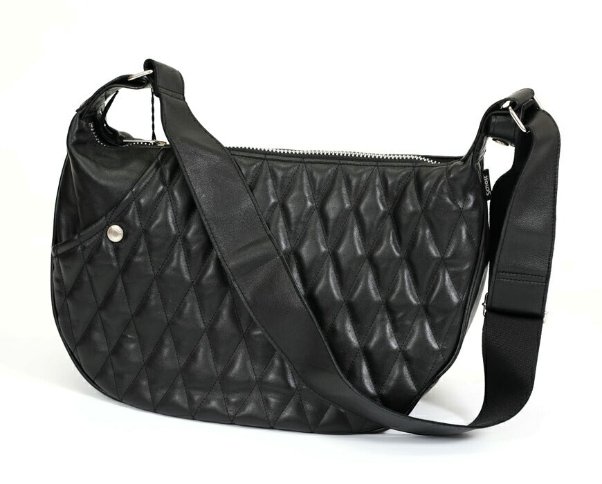 ショット Schott レザー キルティング パッテッド バナナ バッグ ショルダーバッグ メッセンジャーバッグ 牛革 3109022 【2026年春夏新作】