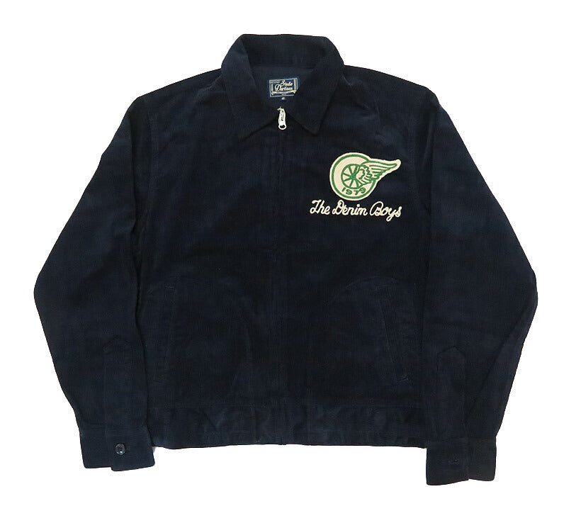 ダルチザン ステュディオ・ダ・ルチザン STUDIO D'ARTISAN ステッチ刺繍 コーデュロイ ジャケット SD4625【2025年秋冬新作】