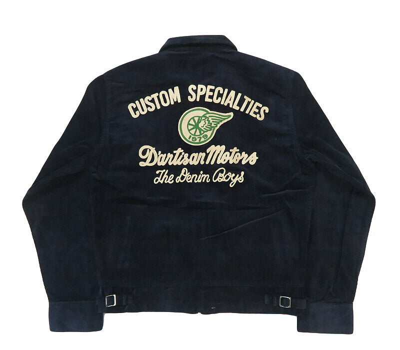 ダルチザン ステュディオ・ダ・ルチザン STUDIO D'ARTISAN ステッチ刺繍 コーデュロイ ジャケット SD4625【2025年秋冬新作】