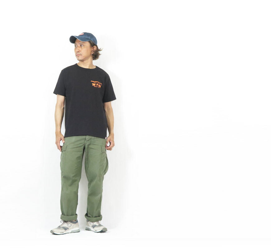 ダルチザン ステュディオ・ダ・ルチザン STUDIO D'ARTISAN 半袖 吊り編み プリント Tシャツ バックプリント " TWO PIG MARK "8153 【2025年春夏新作】