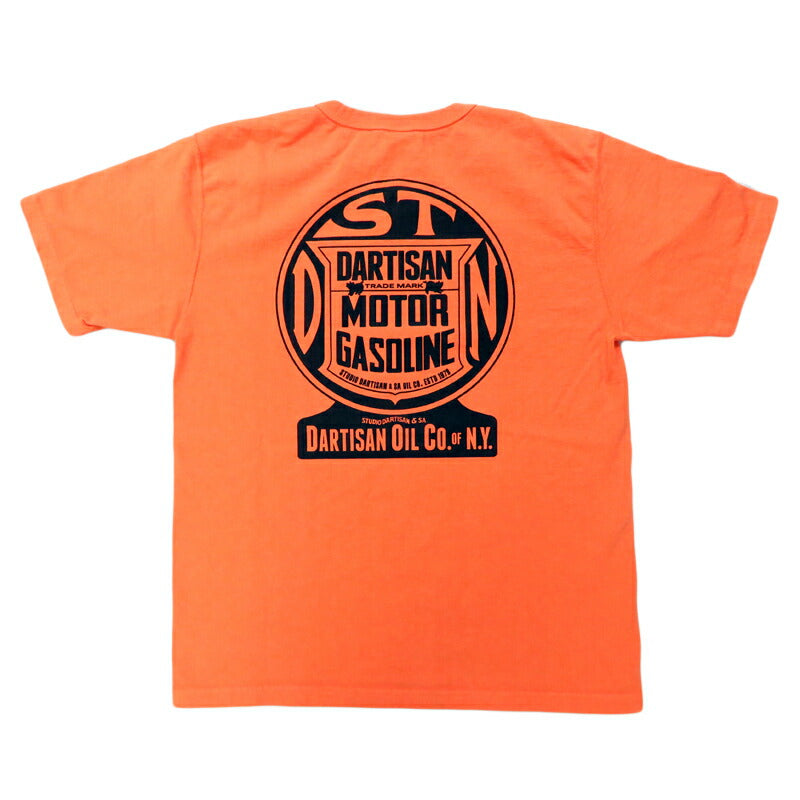 ダルチザン ステュディオ・ダ・ルチザン STUDIO D'ARTISAN 半袖 吊り編み プリント Tシャツ バックプリント