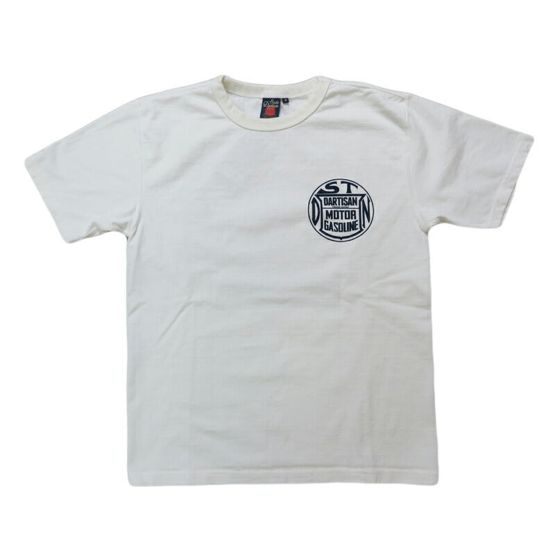 ダルチザン ステュディオ・ダ・ルチザン STUDIO D'ARTISAN 半袖 吊り編み プリント Tシャツ バックプリント